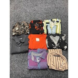 Mens 8pc Shirt Lot Button Down